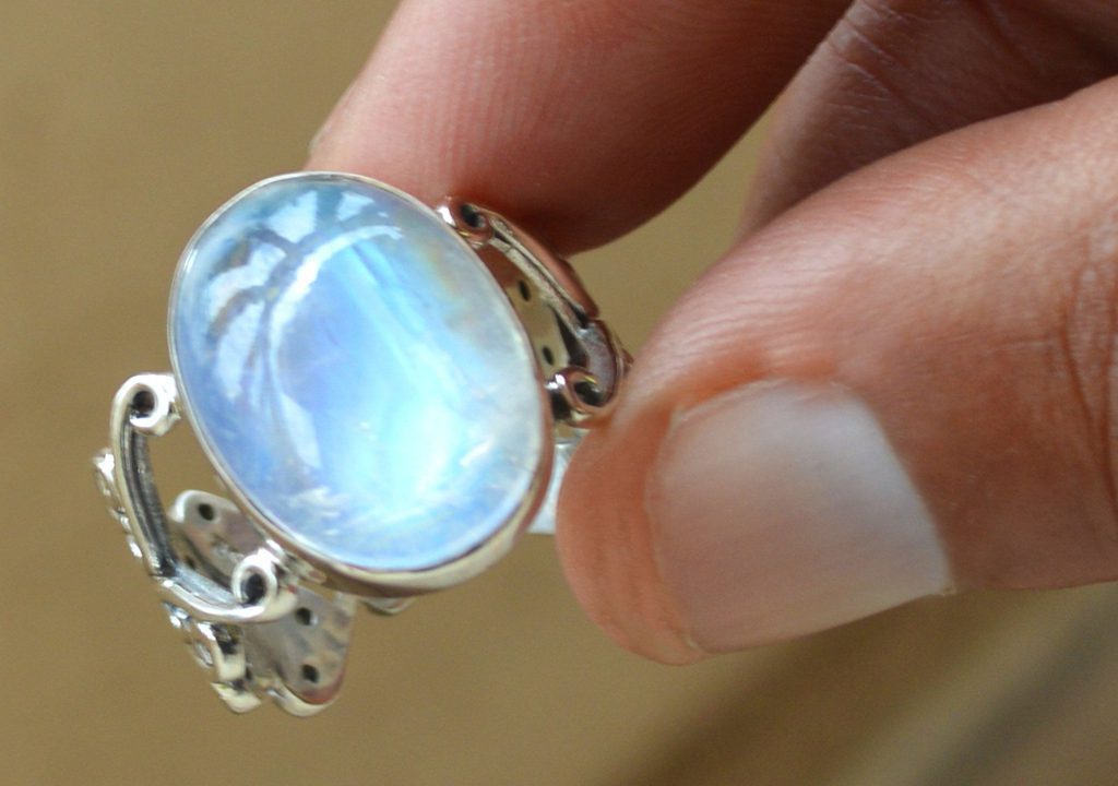 Moonstone gemstones