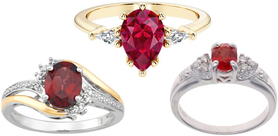 JANUARY BIRTHSTONES — GARNET JANUARY BIRTHSTONES — GARNET
