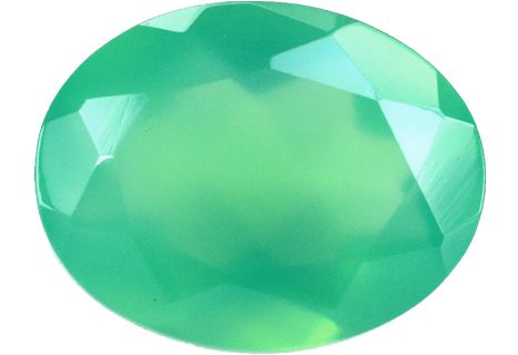 Chalcedony Buyer’s Guide – Properties, Treatments & Value Chalcedony Buyers Guide 2 - brazil - oval shape - faceted - green colour