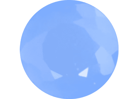 Chalcedony Buyer’s Guide – Properties, Treatments & Value Chalcedony Buyers Guide 5 - blue colour - round shape - madagascar - faceted