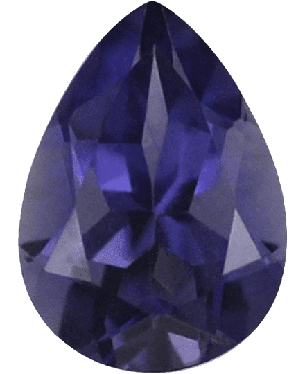 Iolite Buyer’s Guide – Properties, Treatments & Value Iolite Buyers Guide 4 - pear shape - sri lanka - faceted - blue colour