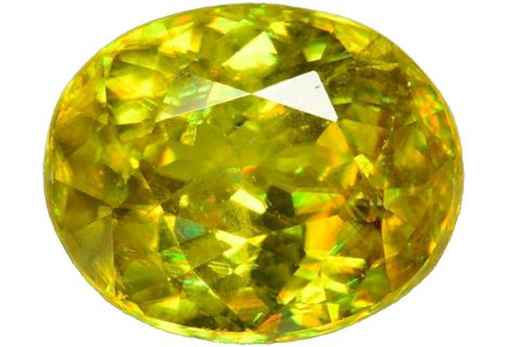Sphene Buyers Guide 2 - titanite - yellow green colour - cushion cut - madagascar - faceted Sphene Buyer’s Guide – Properties, Treatments & Value Sphene Buyers Guide 2 - titanite - yellow green colour - cushion cut - madagascar - faceted