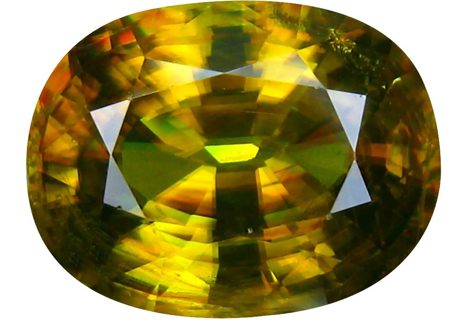 Sphene Buyers Guide 3 - titanite - yellow brown colour - cushion cut - madagascar - faceted Sphene Buyer’s Guide – Properties, Treatments & Value Sphene Buyers Guide 3 - titanite - yellow brown colour - cushion cut - madagascar - faceted