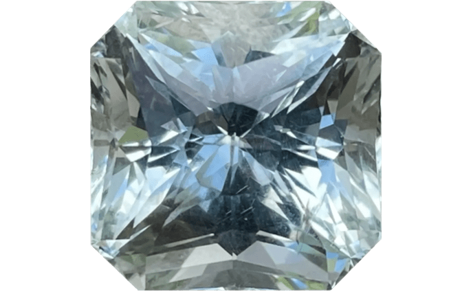 Beryl Buyers Guide 1 - goshinite - white beryl - cushion shape - faceted - africa Beryl Buyer’s Guide – Properties, Treatments & Value Beryl Buyers Guide 1 - goshinite - white beryl - cushion shape - faceted - africa