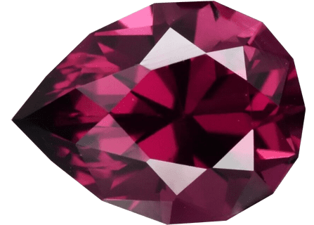 Garnet Buyers Guide 5 - india - purple colour - faceted - pear shape Garnet Buyer’s Guide – Properties, Treatments & Value Garnet Buyers Guide 5 - india - purple colour - faceted - pear shape