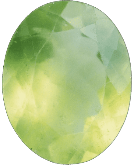 Prehnite Garnet Buyer’s Guide Prehnite Buyers Guide 4. - oval shape - faceted - south africa