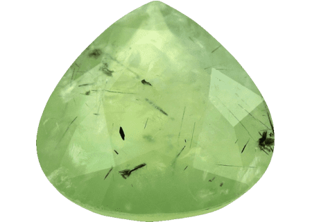Prehnite Buyers Guide 5 - pear shape - faceted - namibia Prehnite Garnet Buyer’s Guide Prehnite Buyers Guide 5 - pear shape - faceted - namibia