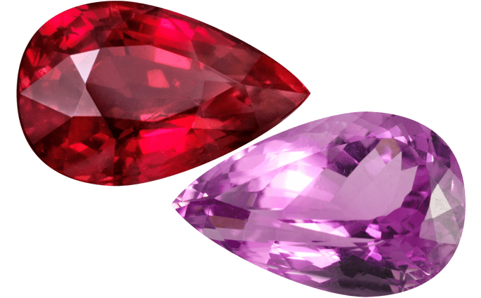 Ruby vs Kunzite_1 Ruby vs Kunzite: Luminous Supreme Red & Pink Guide Ruby vs Kunzite_1