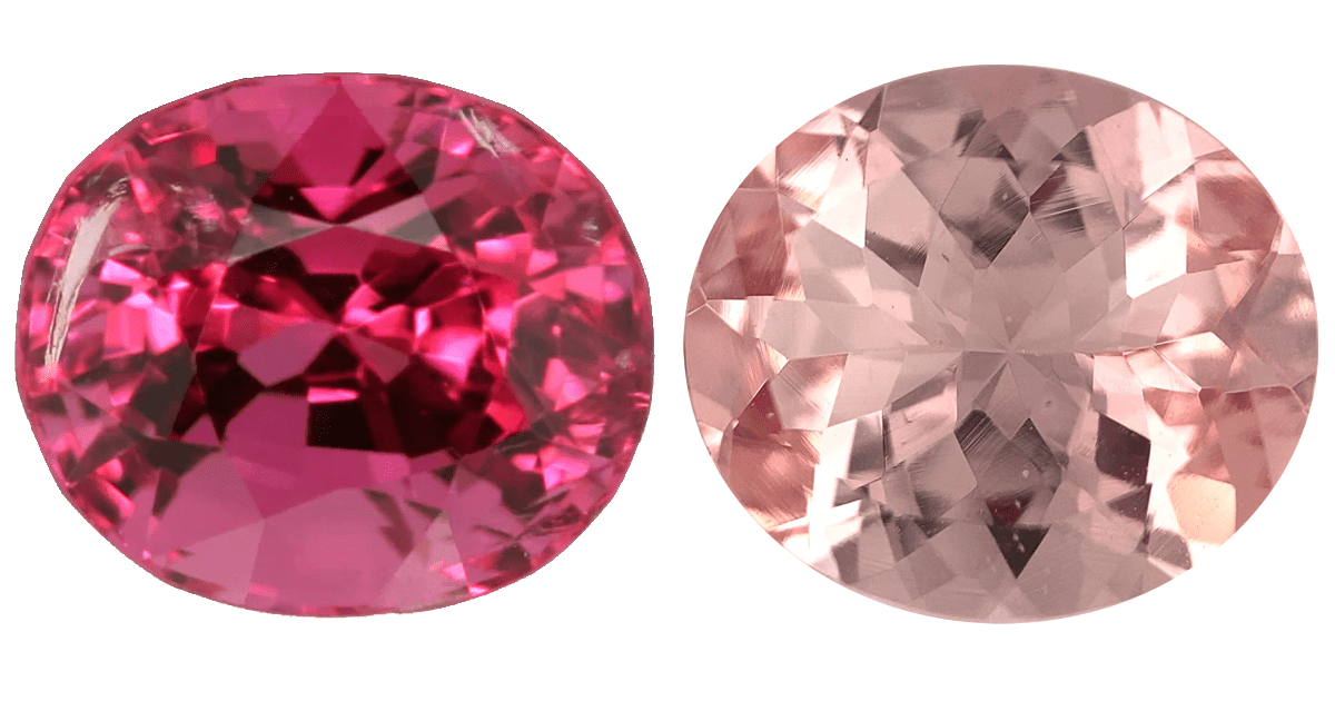 Spinel vs Morganite - facebook cover image Spinel vs Morganite: Red vs Pink Gemstone Comparison Spinel vs Morganite - facebook cover image