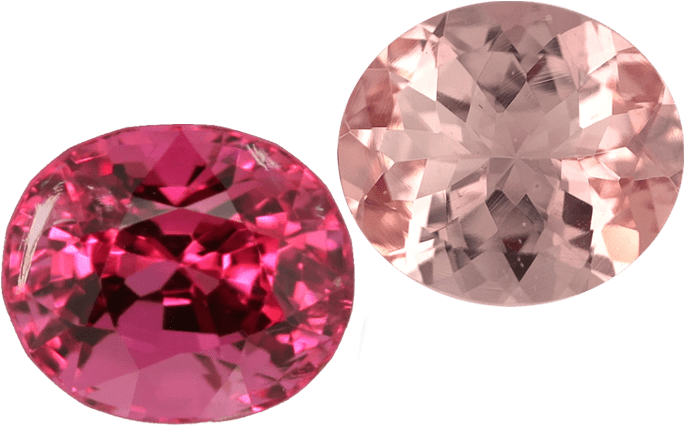 Spinel vs Morganite_1 Spinel vs Morganite: Red vs Pink Gemstone Comparison Spinel vs Morganite_1