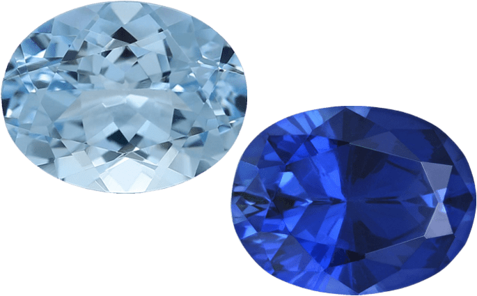 Sapphire vs Aquamarine_1 Sapphire vs Aquamarine: Luminous Elite Blue Guide Sapphire vs Aquamarine_1