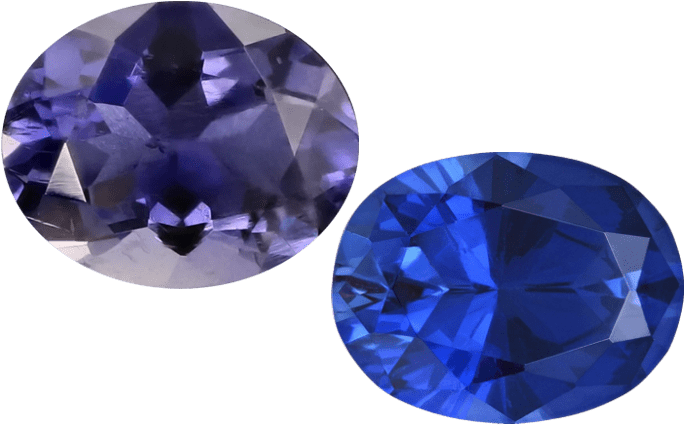 Sapphire vs Aquamarine_1 Sapphire vs Iolite: Radiant Master Blue Comparison Sapphire vs Aquamarine_1