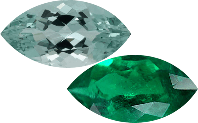 Emerald vs Beryl_1 Emerald vs Beryl: Dazzling Supreme Green Comparison Emerald vs Beryl_1