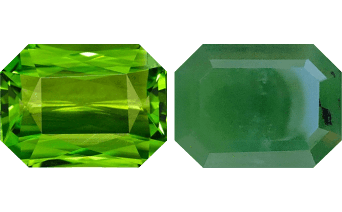 Emerald vs Tsavorite_1 Peridot vs Jade: Vibrant Elite Green Comparison Emerald vs Tsavorite_1