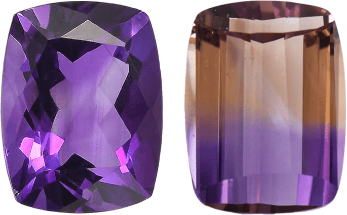 Amethyst vs Ametrine: Dazzling Prime Purple Comparison Amethyst vs Ametrine_1