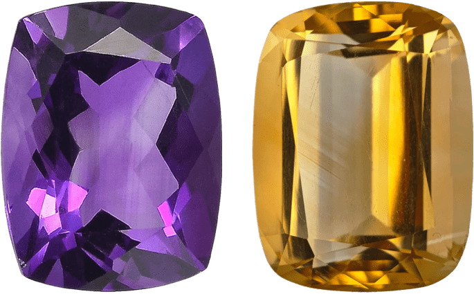 Amethyst vs Citrine_1 Amethyst vs Citrine: Radiant Supreme Colour Guide Amethyst vs Citrine_1