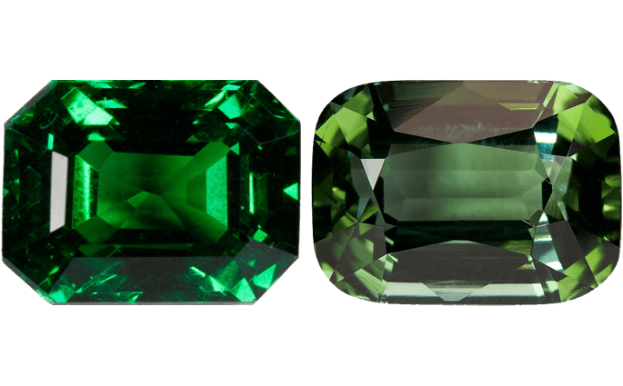 Tsavorite vs Tourmaline_1 Tsavorite vs Tourmaline: Elegant Master Green Guide Tsavorite vs Tourmaline_1