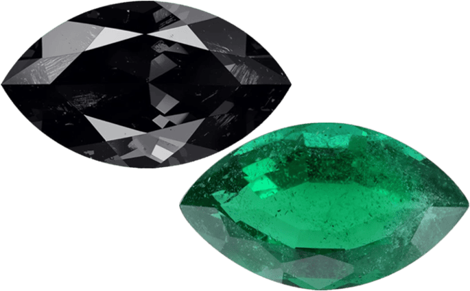 Black Diamond vs Emerald_1 Black Diamond vs Emerald: Luminous Elite Luxury Guide Black Diamond vs Emerald_1