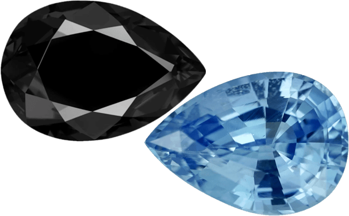 Black Diamond vs Sapphire_2 Black Diamond vs Sapphire: Dazzling Prime Colour Guide Black Diamond vs Sapphire_2