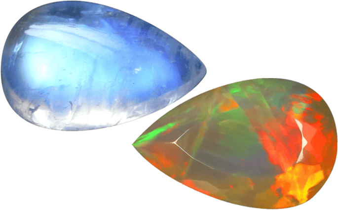 Moonstone vs Opal_2 Moonstone vs Opal: Dazzling Supreme Light Guide Moonstone vs Opal_2