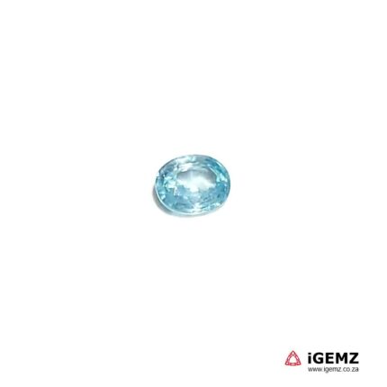 1.52 ct Blue Zircon - iGemz20430