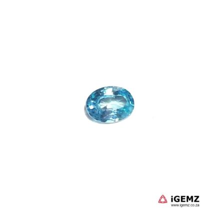 1.78 ct Blue Zircon - iGemz20441