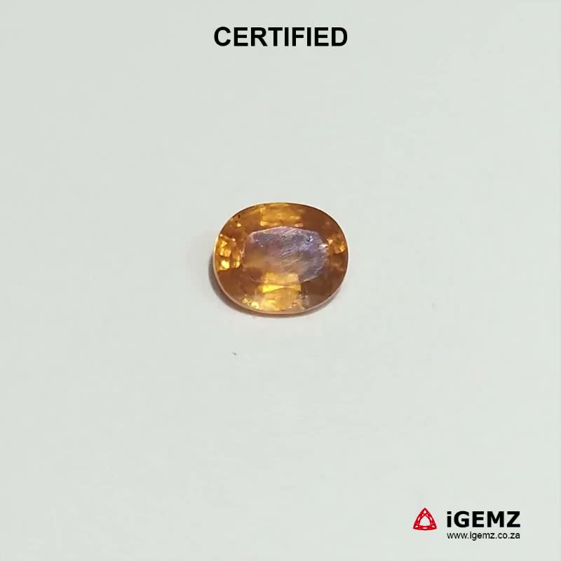 iGemz20511.1 1.58 ct Sapphire - CERTIFIED - iGemz20511