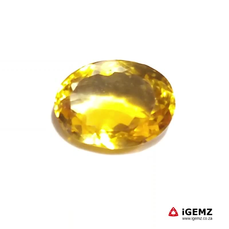 iGemz20812.1 5.49 ct Yellow Citrine - iGemz20812