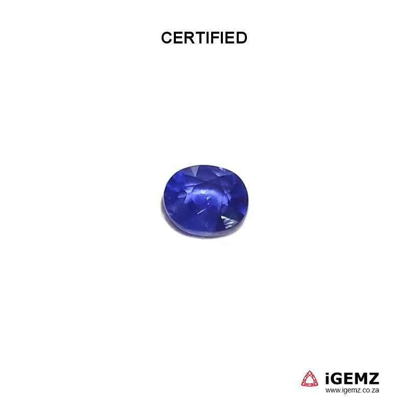 iGemz20999.1 1.53 ct Blue Sapphire - CERTIFIED - iGemz20999