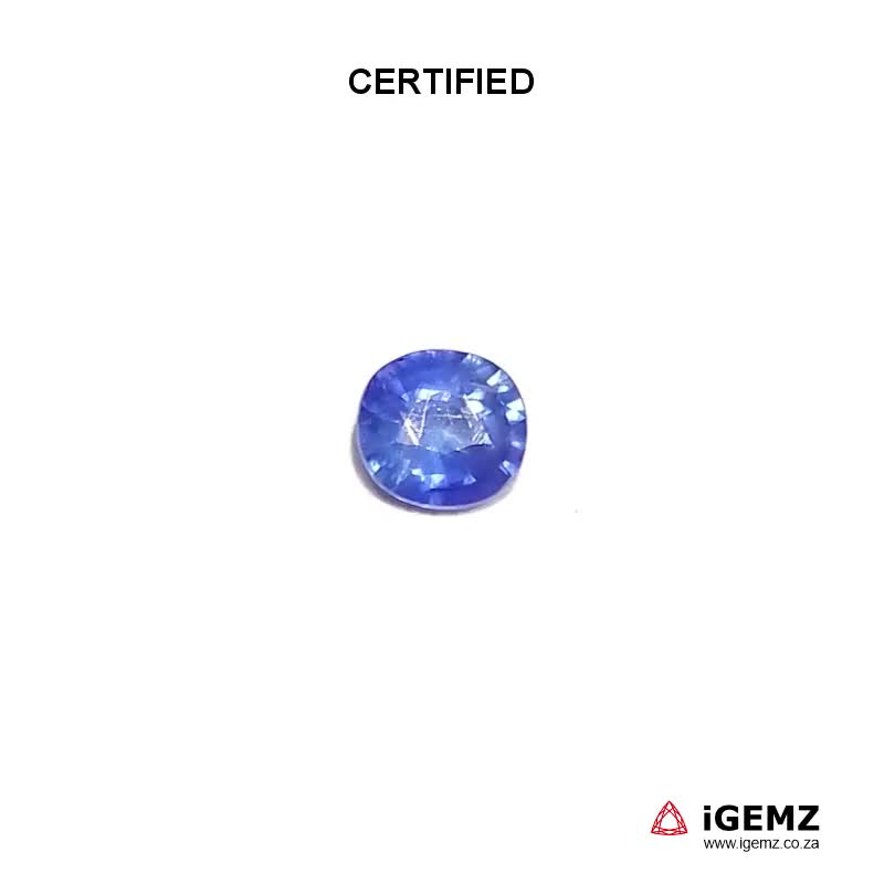 iGemz21002.1 1.45 ct Cornflower Blue Sapphire - CERTIFIED - iGemz21002