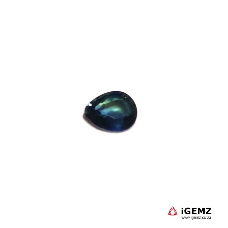 iGemz21011.1 0.6 ct Teal Sapphire - iGemz21011