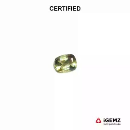 1.15 ct Green Sapphire - CERTIFIED - iGemz21027