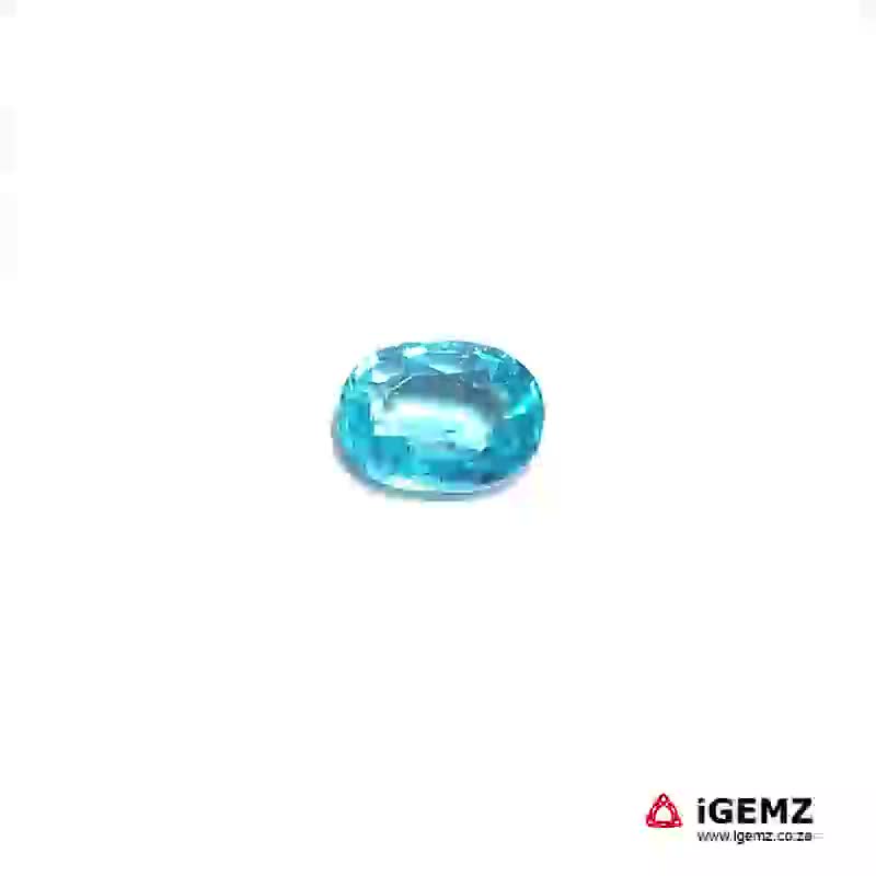 iGemz21028.1 2.2 ct Blue Apatite - iGemz21028