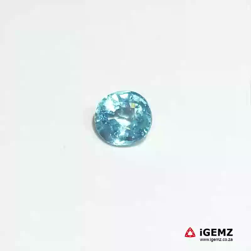 iGemz21030.1 1.57 ct Blue Apatite - iGemz21030