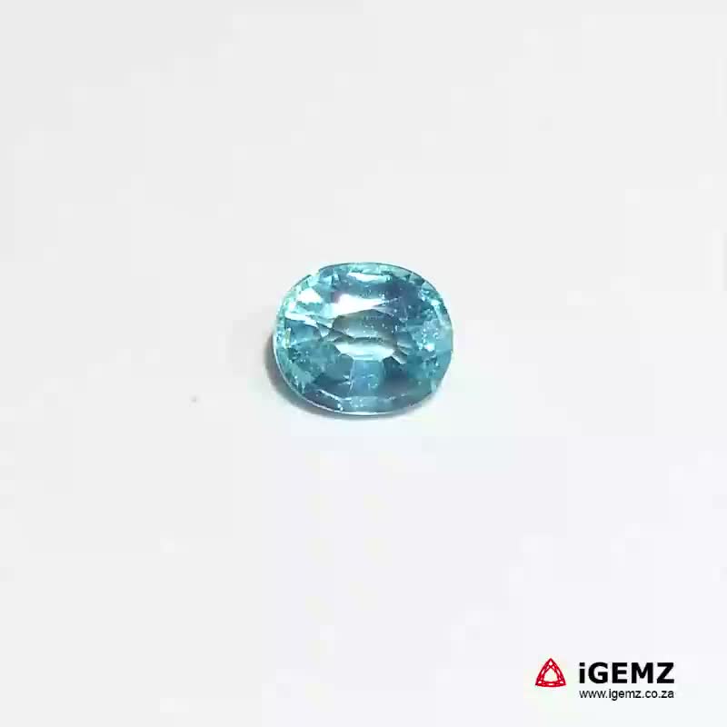 iGemz21039.1 1.57 ct Blue Apatite - iGemz21039
