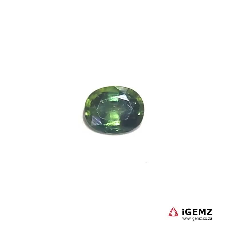 iGemz21044.1 1.12 ct Green Sapphire - iGemz21044