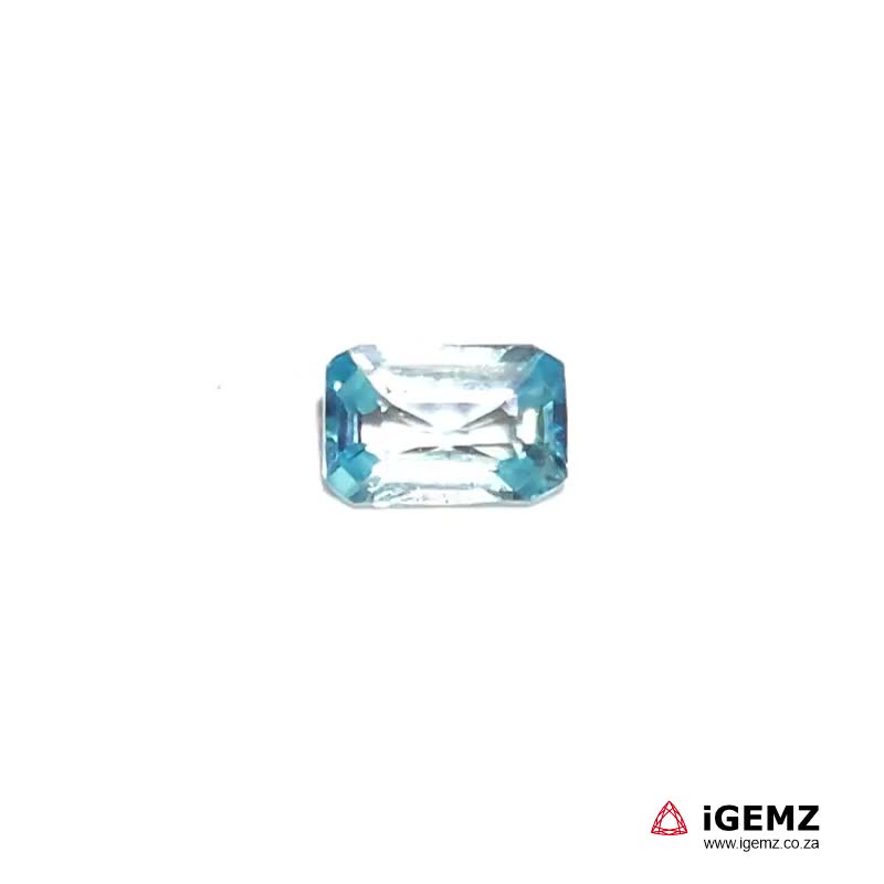 iGemz21045.1 1.27 ct Blue Zircon - iGemz21045