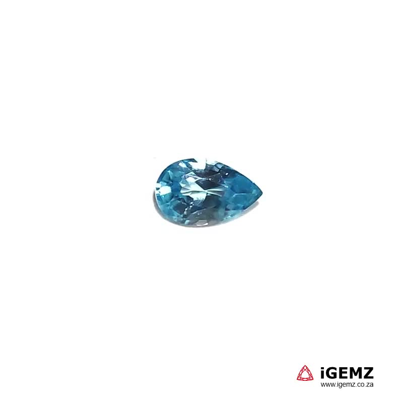 iGemz21072.1 2 ct Blue Zircon - iGemz21072
