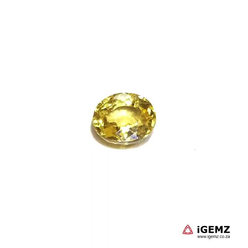 iGemz21100.1 1.51 ct Yellow Zircon - iGemz21100
