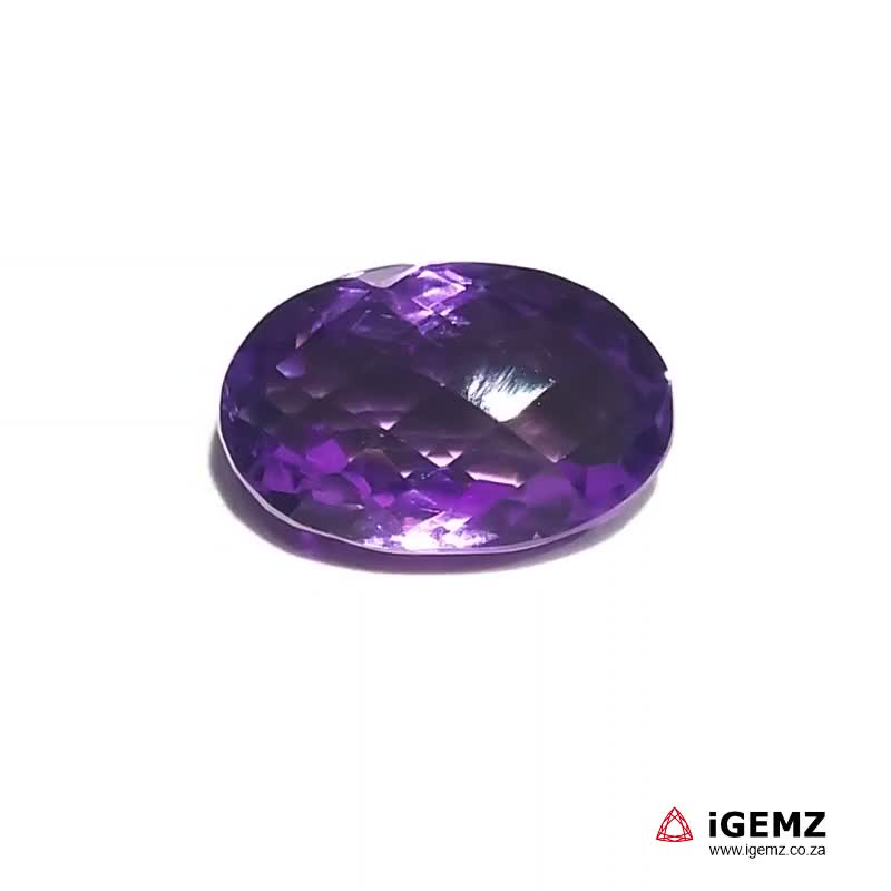 iGemz21143.1 13.54 ct Purple Amethyst - iGemz21143