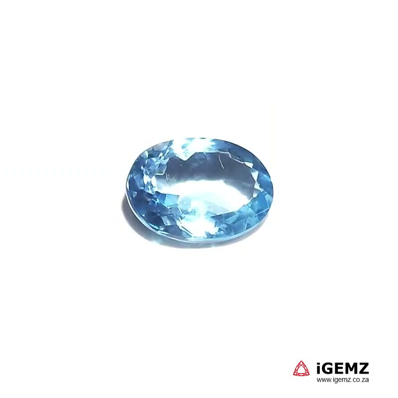 iGemz21146.1 6.5 ct Blue Topaz - iGemz21146