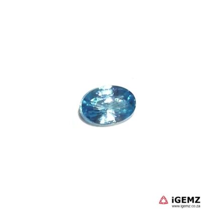 1.24 ct Blue Zircon - iGemz21158