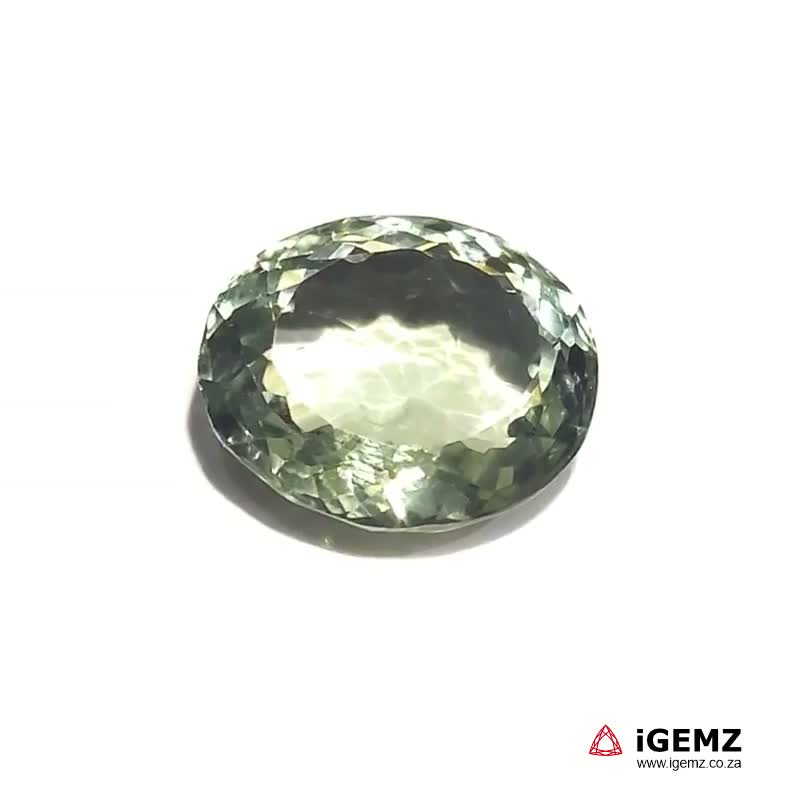 iGemz21161.1 14.89 ct Green Prasiolite - iGemz21161