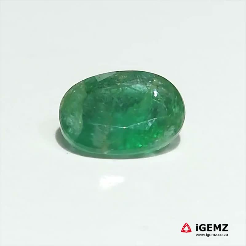 iGemz21411.1 3.28 ct Green Emerald - iGemz21411