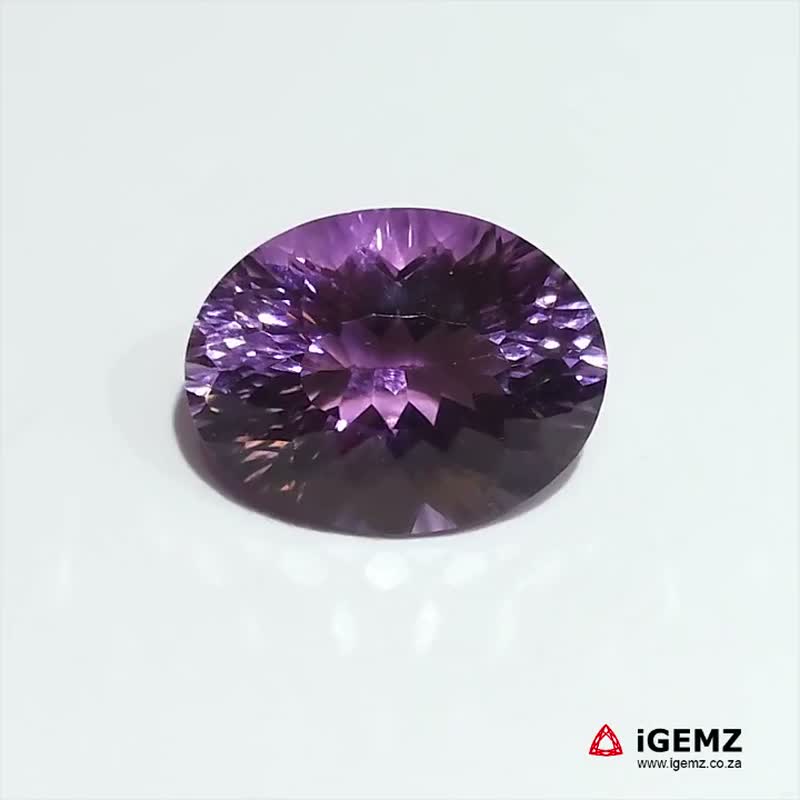 iGemz21546.1 17.78 ct Purple Amethyst - iGemz21546