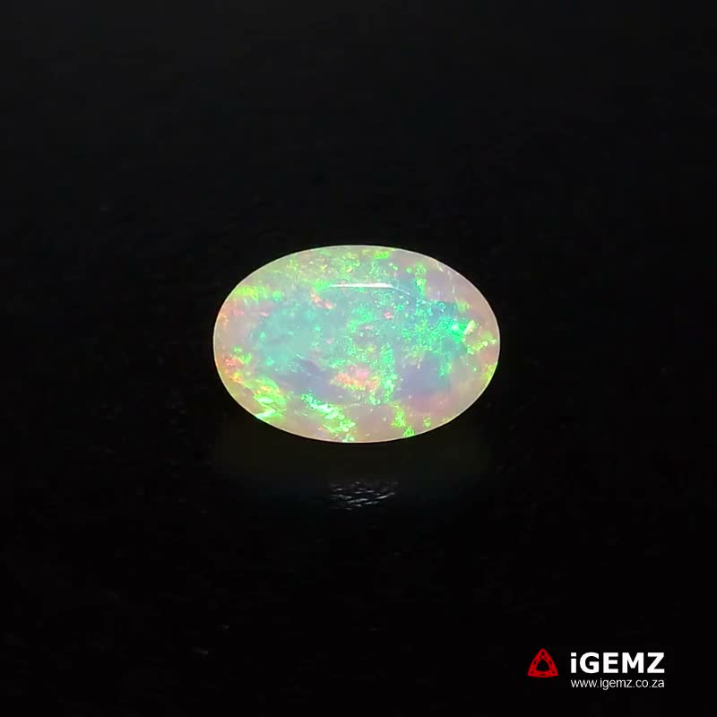 iGemz22197.1 5.91 ct Multi Colour Welo Opal - iGemz22197