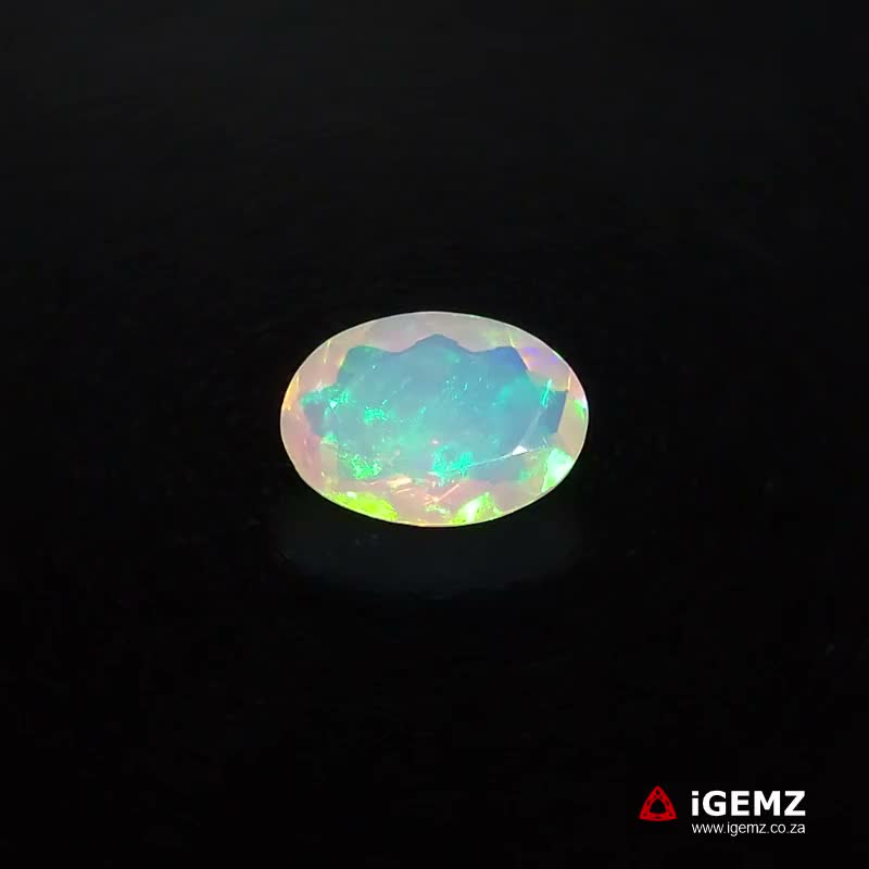 iGemz22202.1 4.14 ct Blue Welo Opal - iGemz22202