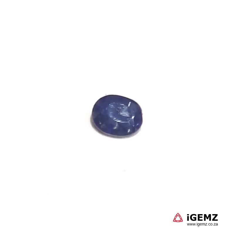 iGemz22827.1 0.81 ct Midnight Blue Sapphire - iGemz22827