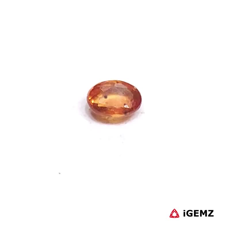 iGemz23410.1 0.29 ct Orange Sapphire - iGemz23410
