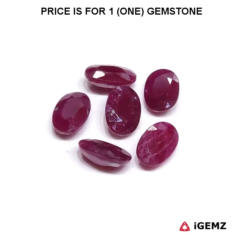 iGemz23415.1 0.56 ct Red Ruby - iGemz23415